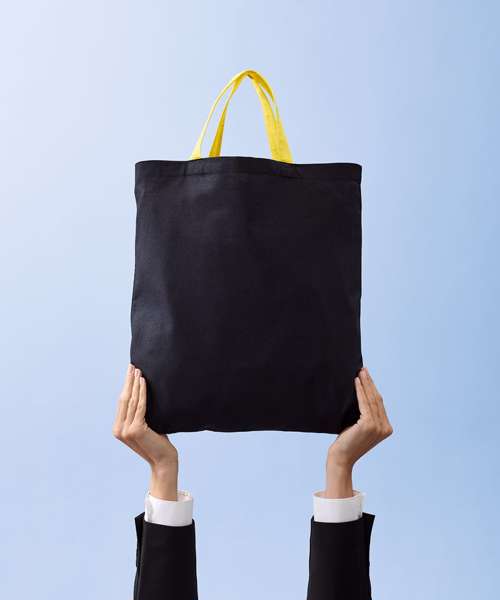 Varsity cotton shopper short handle